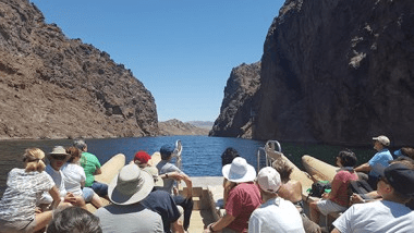 hoover dam postcard tour