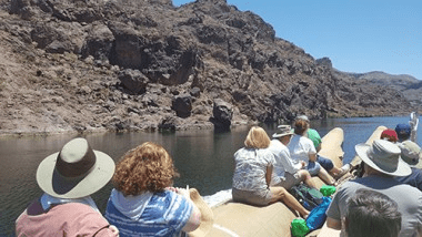 hoover dam postcard tour
