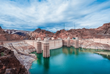 hoover dam and colorado river