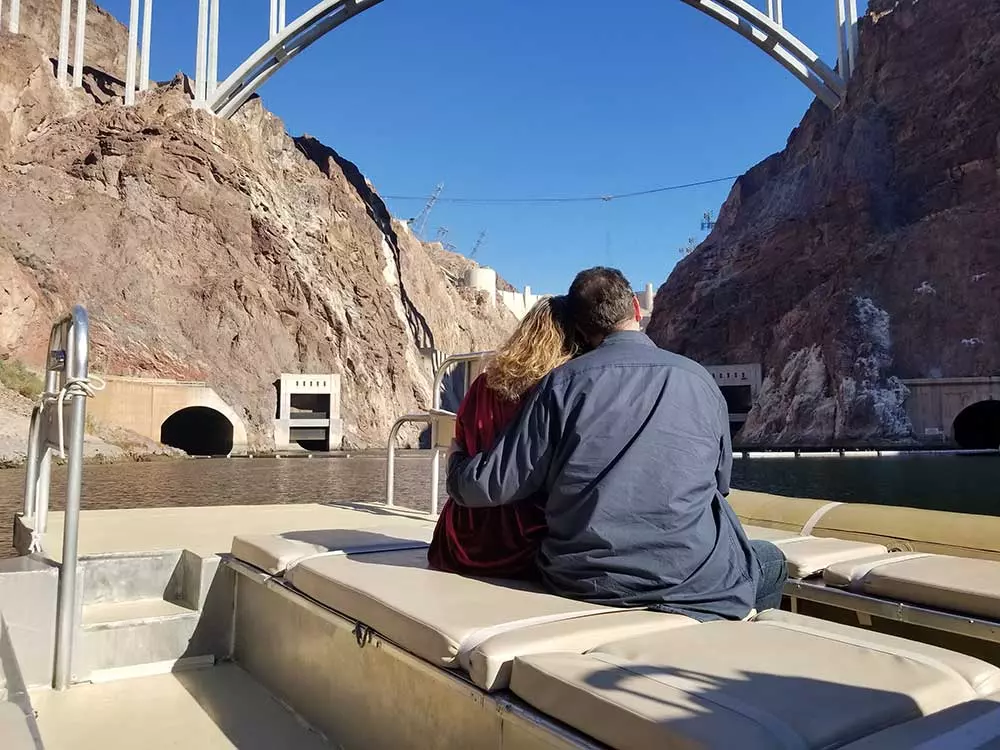 Hoover Dam Raft Trip Couple
