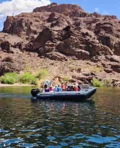 Rafting at Hoover Dam