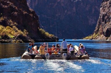 hoover dam postcard tour