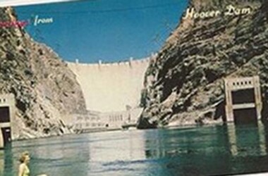 Hooverdam postcard